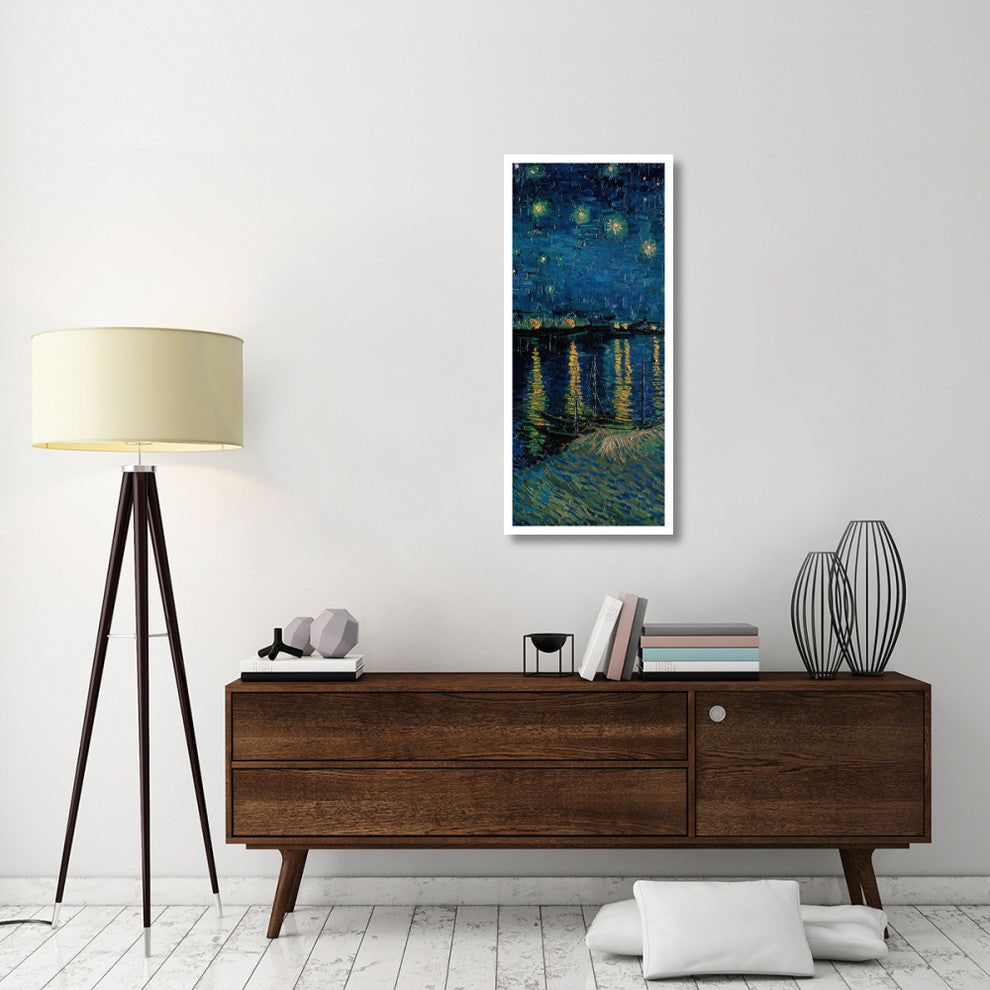"Starlight Over the Rhone (center)" Print by Vincent van Gogh, 20"x46"