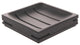 Square Black Soap Holder