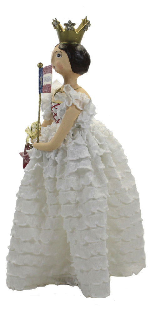 Heather Myers Miss America Polyresin Patriotic Queen Stars 55466