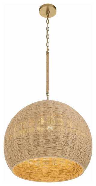 Jace 3-Light Soft Gold Pendant