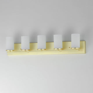 Maxim 10285 Lateral 5 Light 36"W Vanity Light - Satin Brass