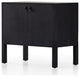 Isador Bar Cabinet, Black Wash Poplar