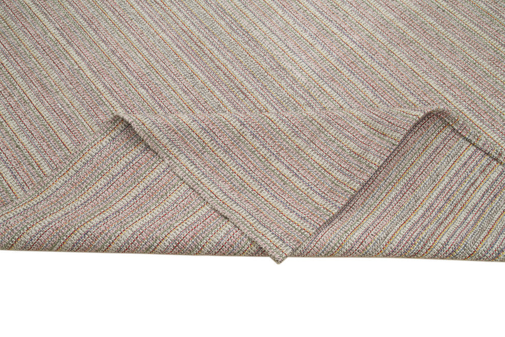 Rug N Carpet - Handmade Turkish 9' 4'' x 13' 0'' Flatweave Wool Kilim Rug