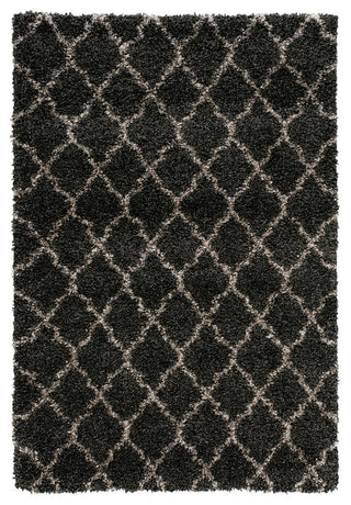Nourison Amore Charcoal Shag Area Rug
