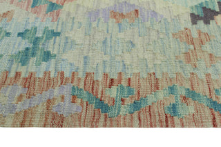 Sun Faded Flatweave Nikoo Gray/Rust Rug, 6'11x9'11