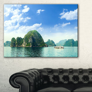 "Ha Long Bay in Vietnam" Canvas Print