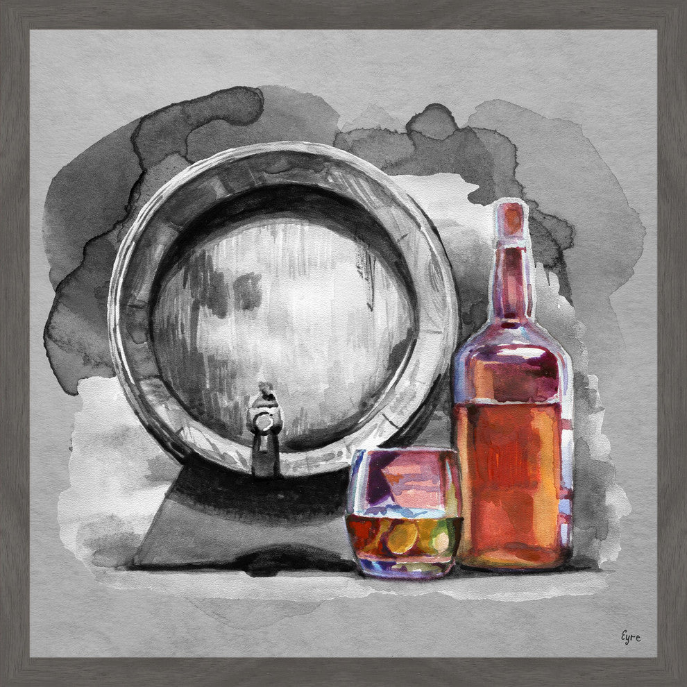 "Pick the Right One" Framed Painting Print, 32"x32"