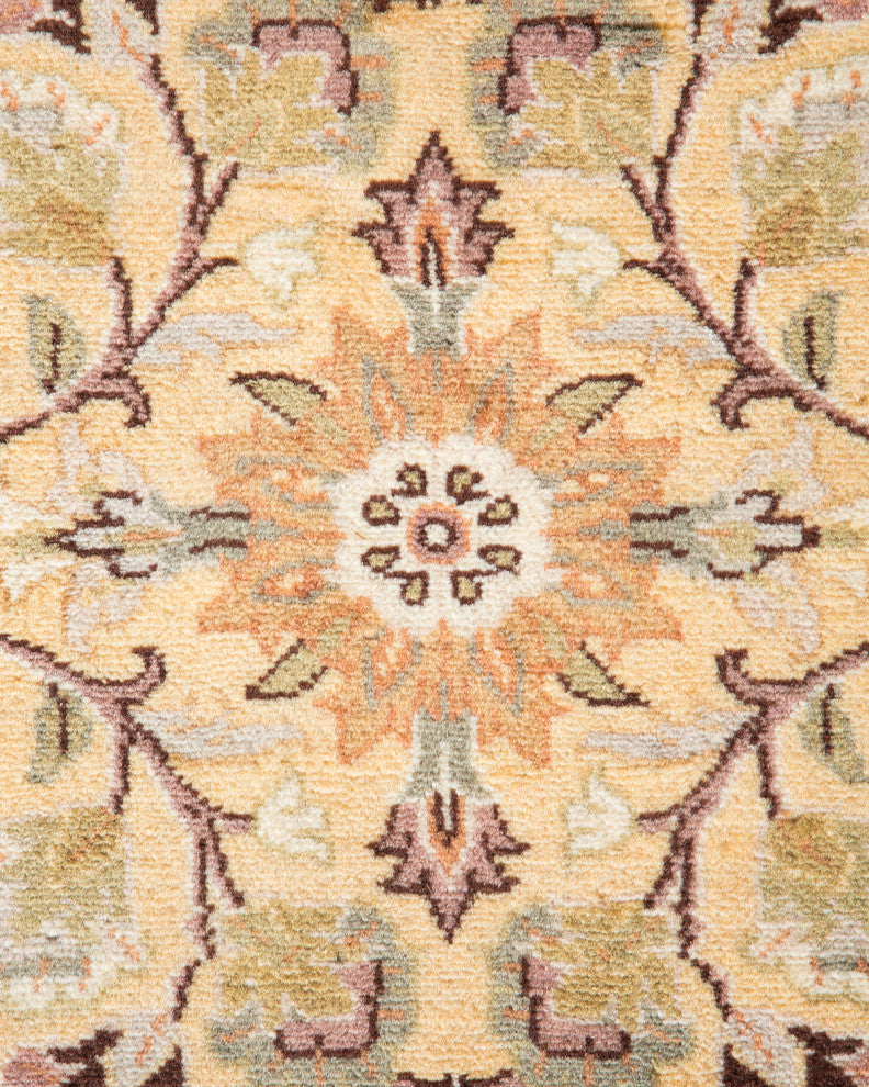 Mogul, One-of-a-Kind Hand-Knotted Area Rug Gray, 4' 1 x 5' 10