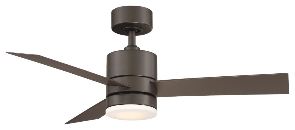 Axis 3-Blade Smart Ceiling Fan 44" Bronze, 2700K LED Kit