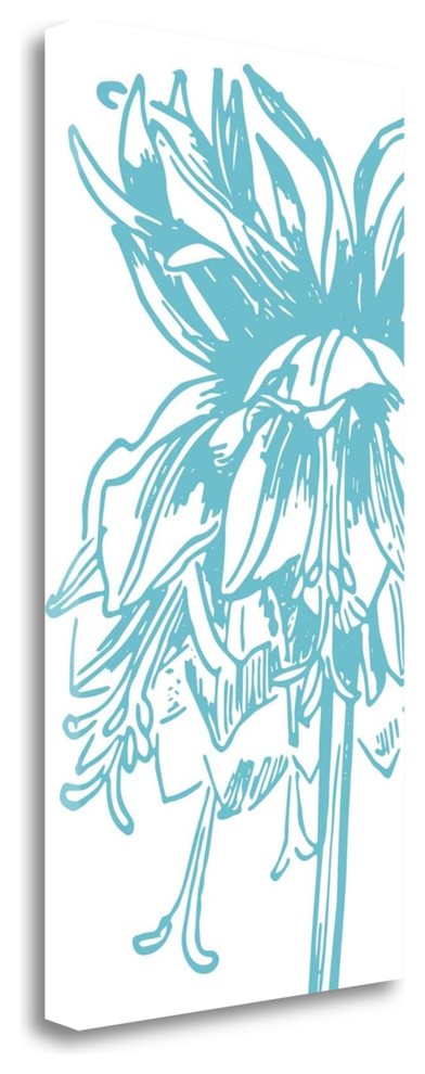 "Simplicity I" By Sabine Berg,Ready to Hang Giclee Print on Gallery Wrap Canvas