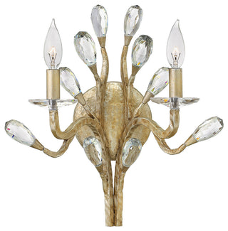 Eve Two Light Sconce in Champagne Gold