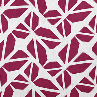Kaleidoscope Graffiti Accent Pillow, Plum, 18"x18"
