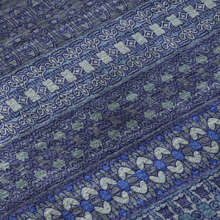 Premium Machine Washable Mayfield AMF527 Navy 10' x 14' Rug