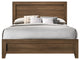 Miquell Bed, Oak, Queen