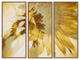 Just like the Sun Framed 3-Piece Wall Art Set by Sherin Abdou, 12"x24", Framed