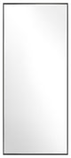 Rectangle Metal Framed Full Length Mirror, 70"x30"