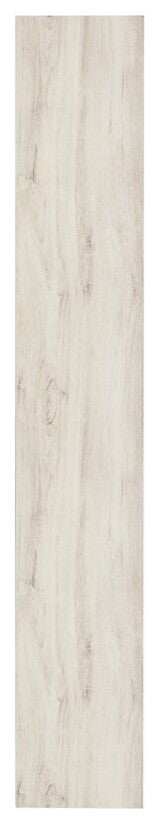 72 Inches 5 Tier Wooden Pier with Adjustable Shelves, Washed White