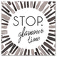 Glamour Time Canvas Wall Art, 12"x12"