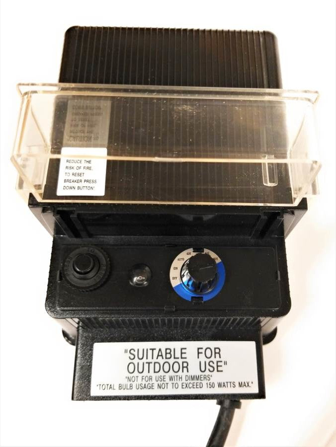 BPL150-12VBK 150 Watt Plastic Low Voltage Lighting Transformer.
