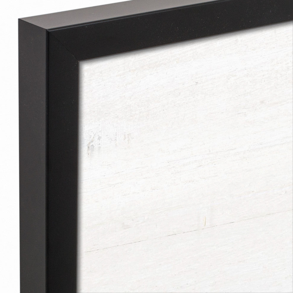 Mi Amor 12x36 Black Framed Canvas