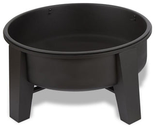 Real Flame Forsyth Wood-Burning Iron Fire Pit in Black