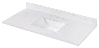 Avanity EUT49-RS 49" Engineered Stone Vanity Top - Cala White