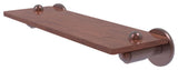 Soho 16" Solid Wood Shelf, Antique Copper