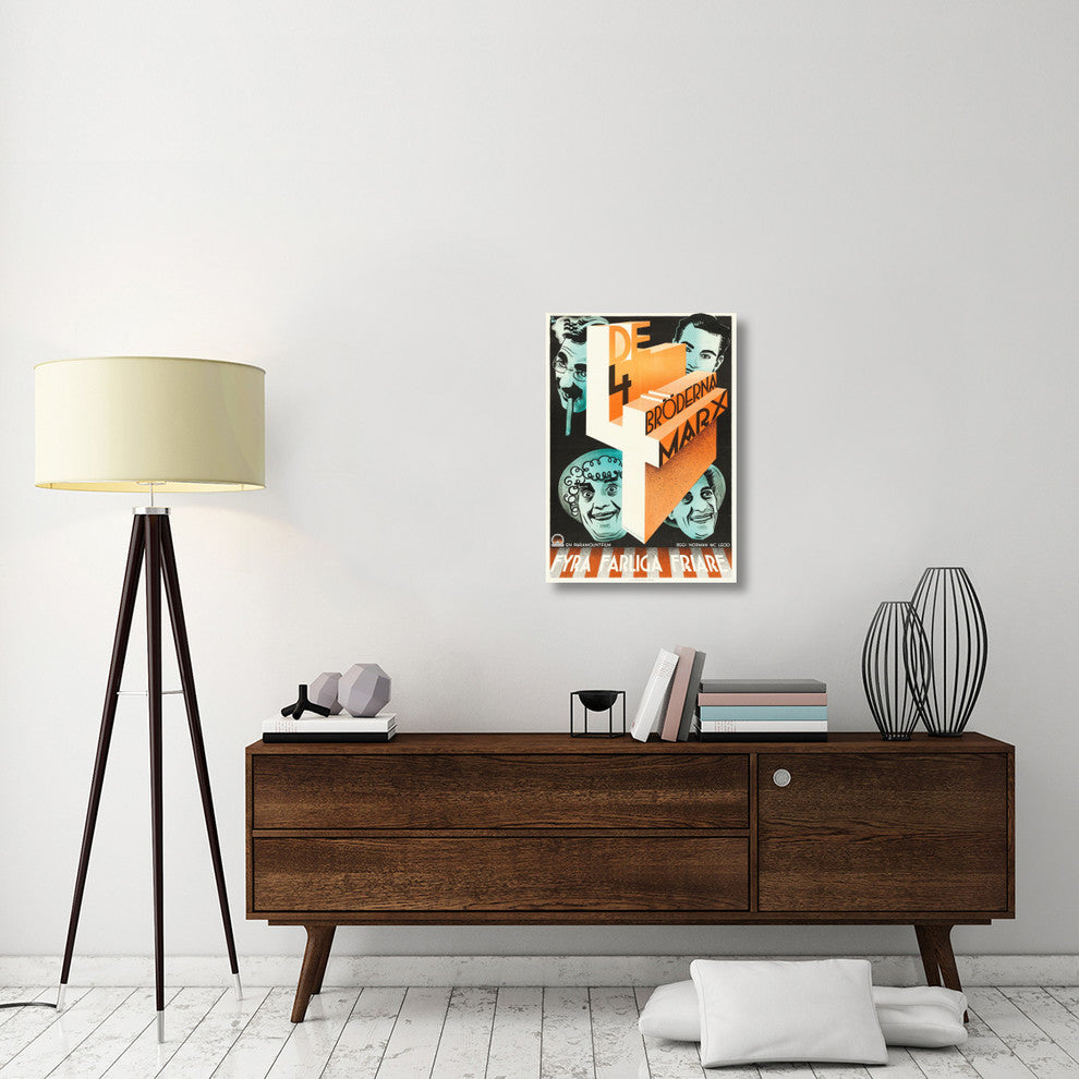 Marx Brothers, Swedish, Horse Feathers 01, 21x30