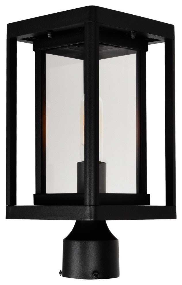 Mulvane 1 Light Black Outdoor Lantern Head