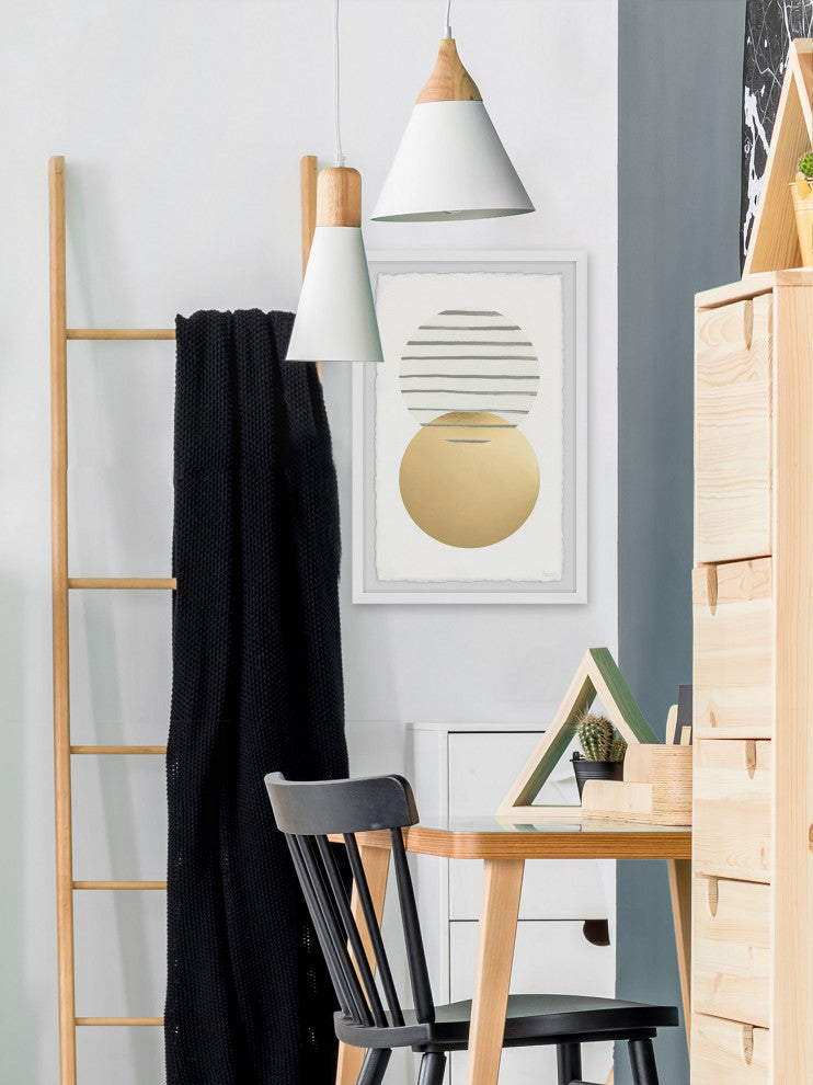 "Waverly Circle" Framed Painting Print, 16"x24"