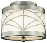 9.35W Revival Deco Cilindro Flushmount