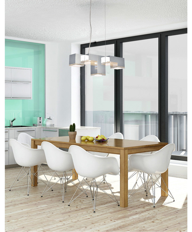 Elegant Lighting 5100D5C Sparkle 5-Light Pendant