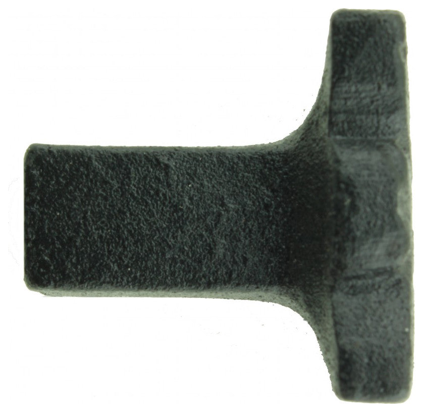 Flower Cabinet Hardware Iron Cabinet Knob Black Pack of 4
