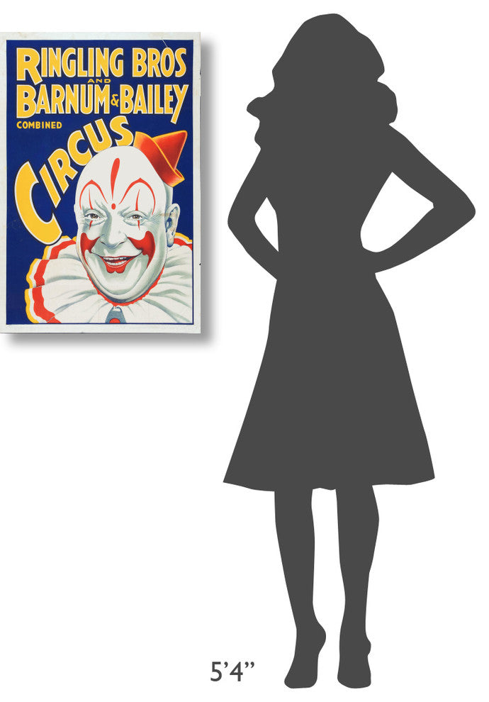 Circus Poster, Ringling Brothers And Barnum and Bailey, 1930S, 20x30