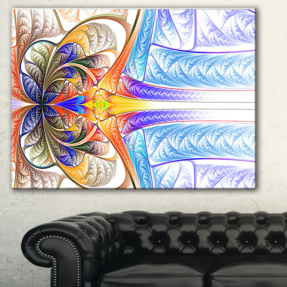 "Strange Fractal Desktop Wallpaper" Abstract Digital Canvas Print
