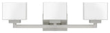 Capital Lighting 8343-155 Tahoe 3 Light 26"W Bathroom Vanity - Brushed Nickel