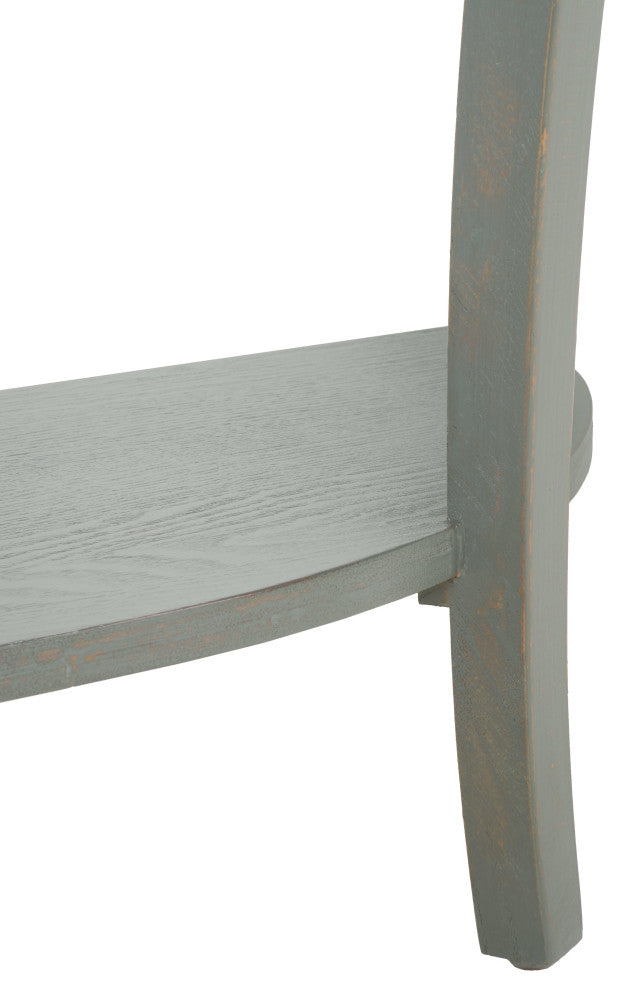 Safavieh Jan Demilune Small Console Table, French Gray
