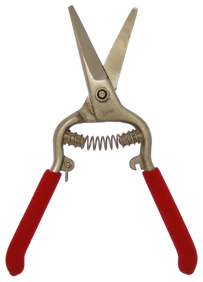 Needle-Nose Shear, Grape, 8" Heavy Duty Forged Curved Blade