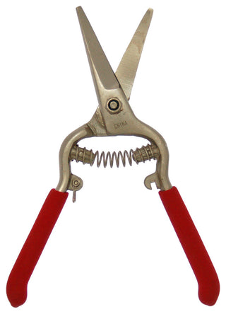 Needle-Nose Shear, Grape, 8" Heavy Duty Forged Curved Blade