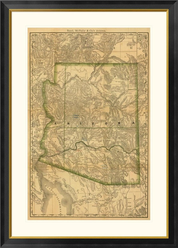 "Arizona, 1879" Framed Digital Print, 33"x46"
