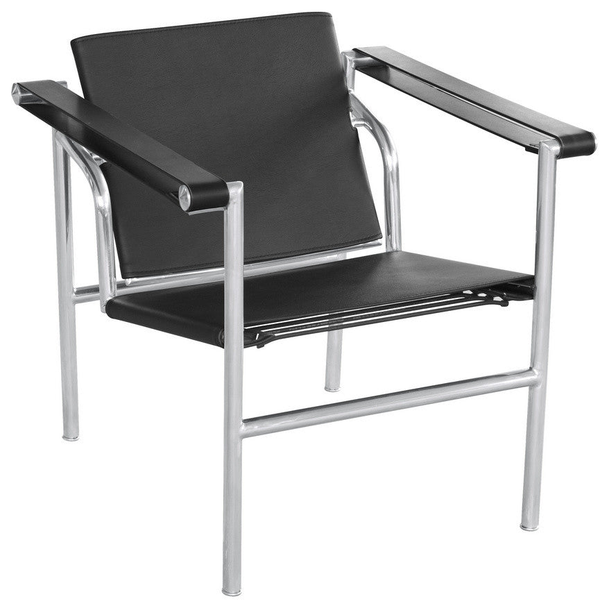 Modern Classics String Flat Chair, Black