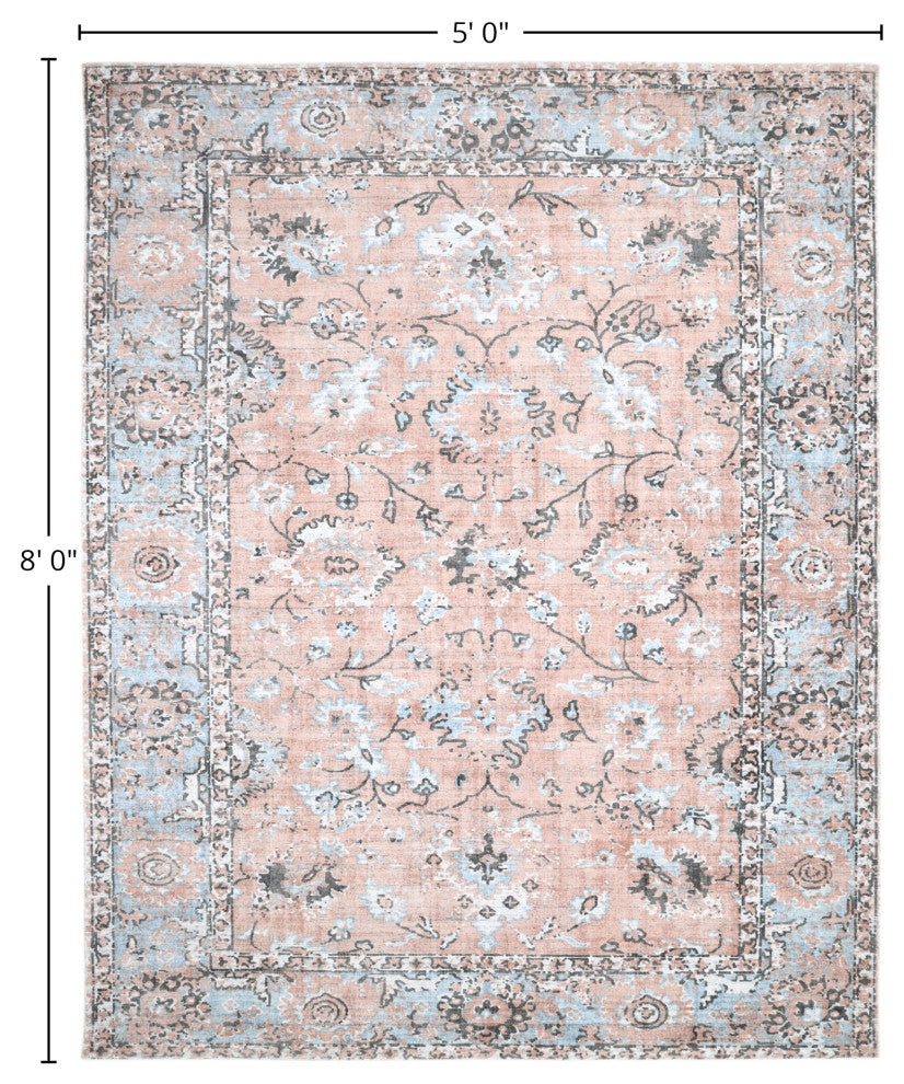 Ithica, Handmade Area Rug 3' 0" x 5' 0", 5 X 8