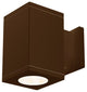 Cube Architectural 4000K 85CRI 6 Degree Beam Spread LED Wall Sconce In Bronze