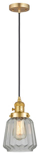 INNOVATIONS 201CSW-SG-G142-LED 1-Light Mini Pendant Satin Gold