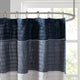 Madison Park Amherst Faux Silk Shower Curtain