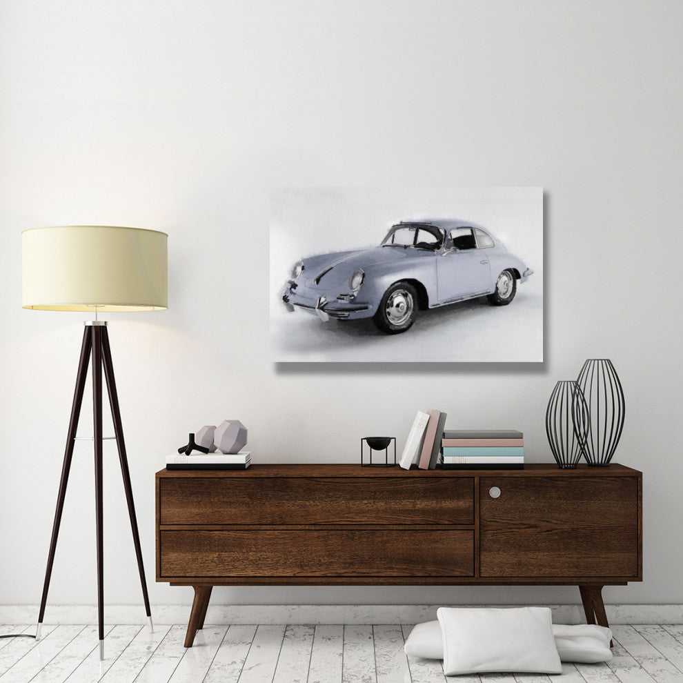 "1964 Porsche 356B Watercolor" Fine Art Print