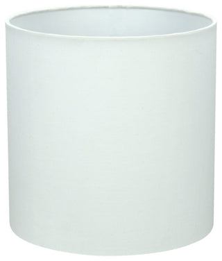 58302 Drum Shape UNO Lamp Shade, Off White 8"x8"x8"