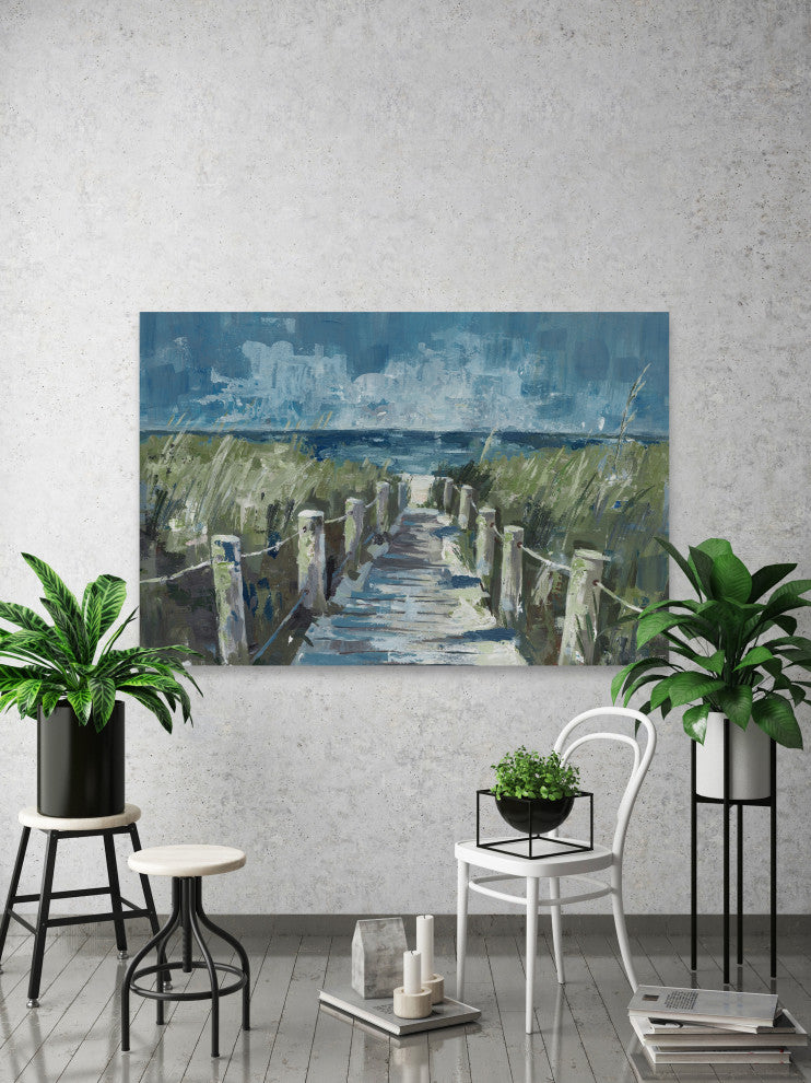 "Nature Heals" Painting Print on Wrapped Canvas, 12x8