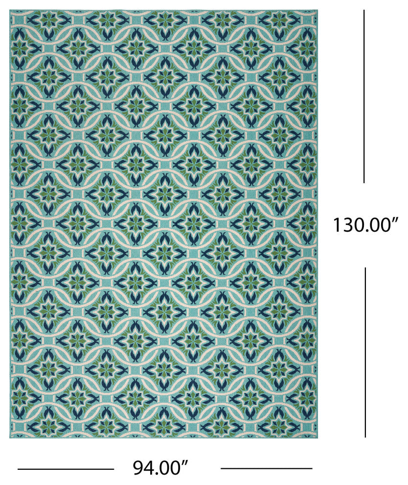 GDF Studio Jack Indoor Geometric Area Rug, 8'x11'