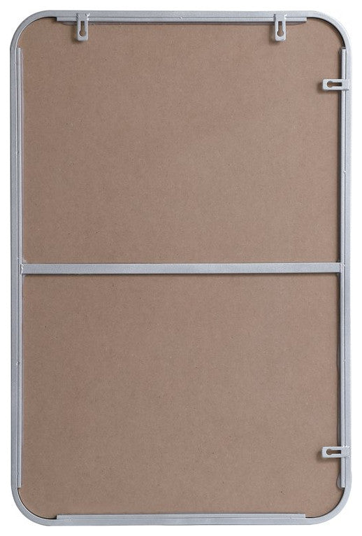 Elegant Decor MR802030S Soft Corner Metal Rectangular Mirror, 20"x30"